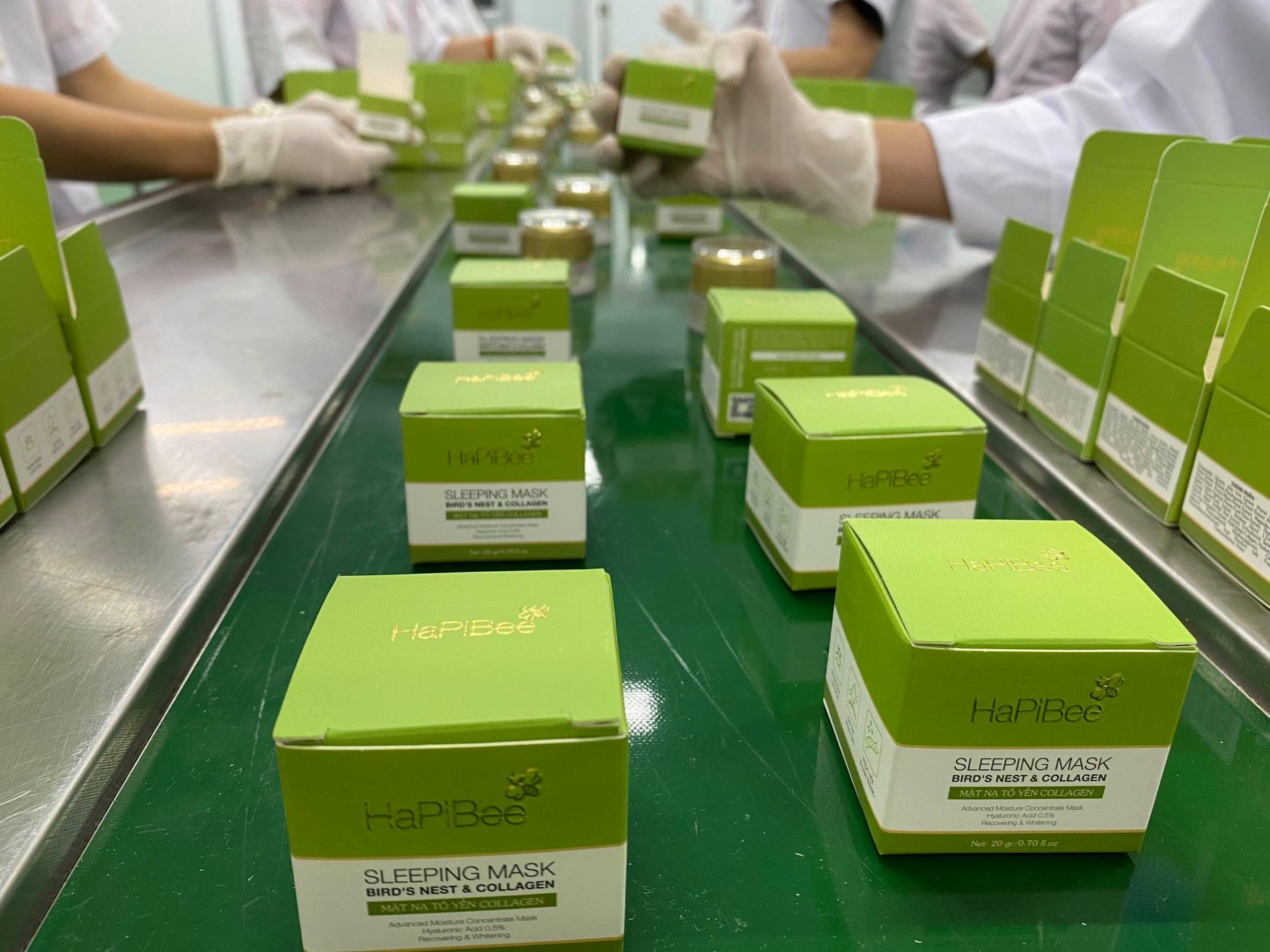 Mặt Nạ Tổ Yến Collagen HaPiBee